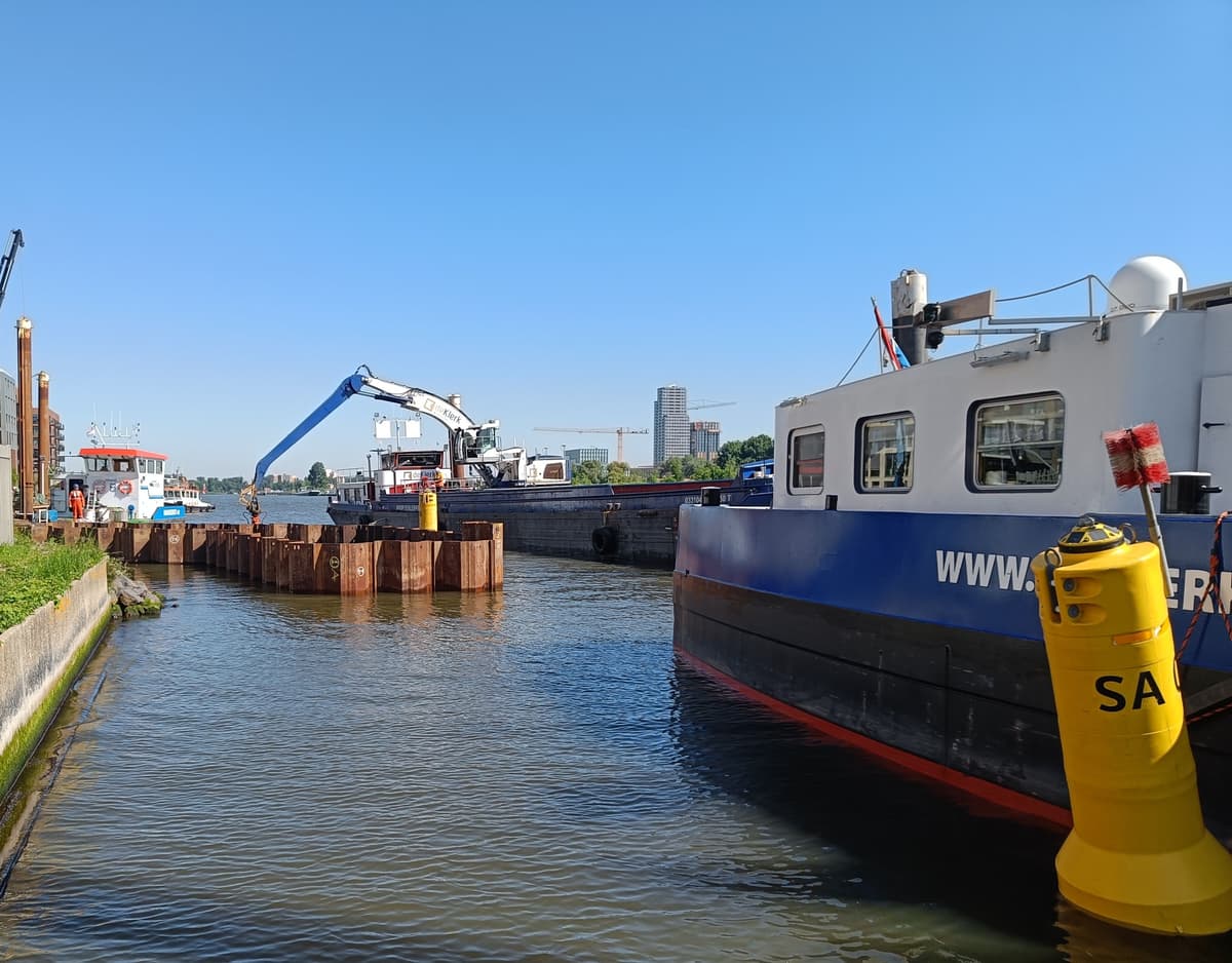 Aanvaarbeveiliging gemaal Zeeburg