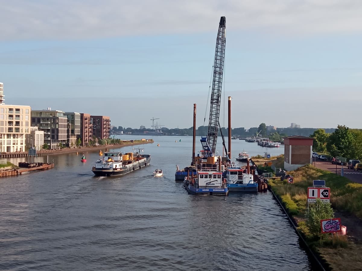 Aanvaarbeveiliging gemaal Zeeburg